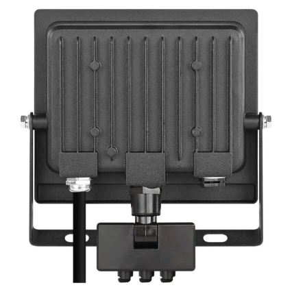 LED reflektor mozgás- és alkonyérzékelővel TAMBO EVO LED/30W/230V 4000K IP44 fekete