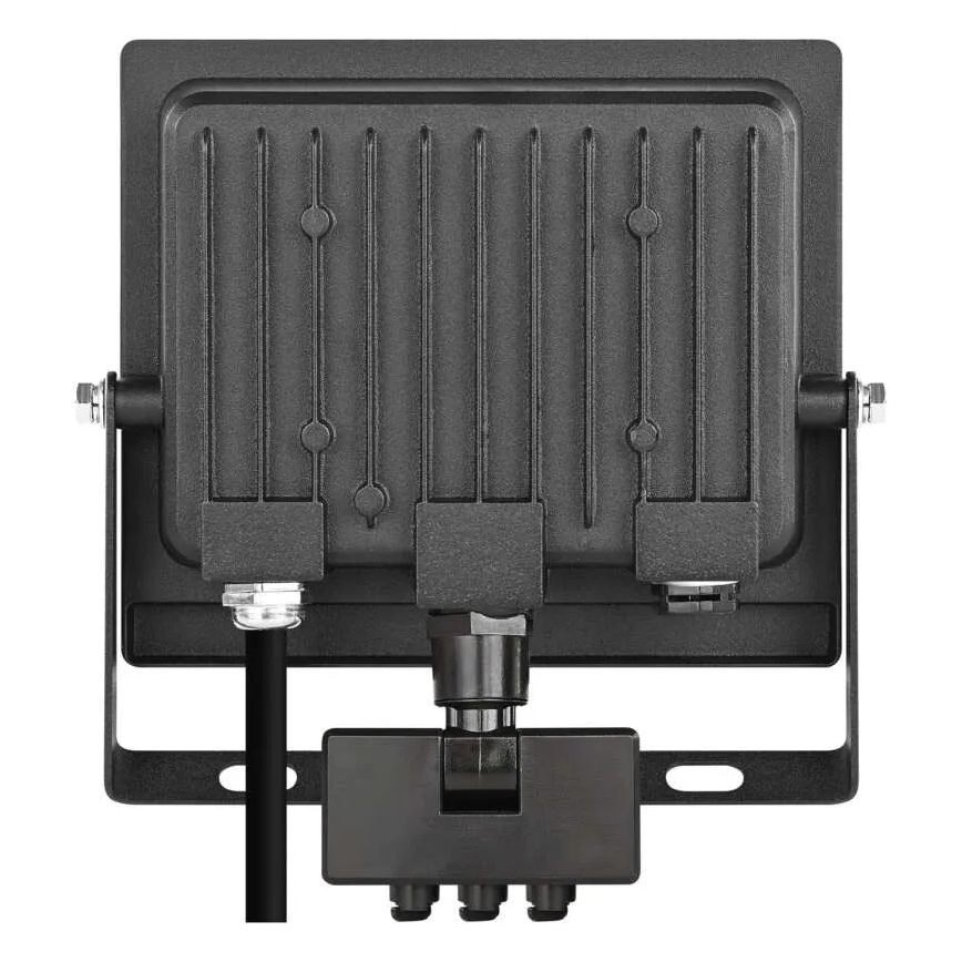 LED reflektor mozgás- és alkonyérzékelővel TAMBO EVO LED/30W/230V 4000K IP44 fekete