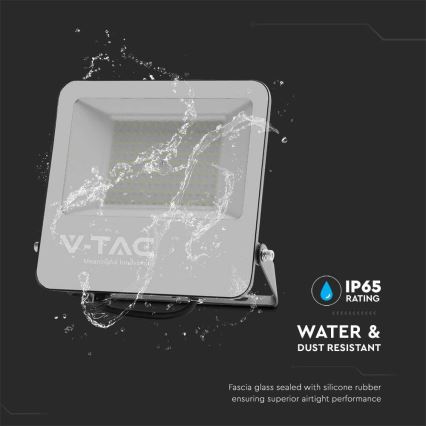 LED Reflektor SAMSUNG CHIP LED/100W/230V 4000K IP65 fekete