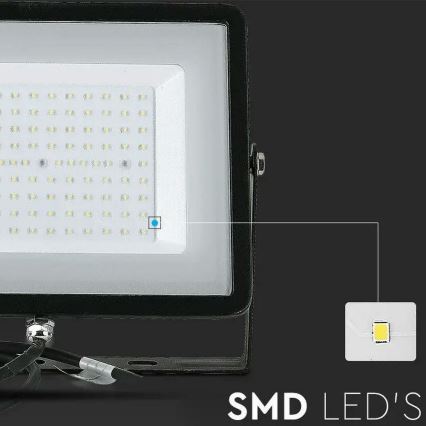 LED Reflektor SAMSUNG CHIP LED/100W/230V 6500K IP65 fekete