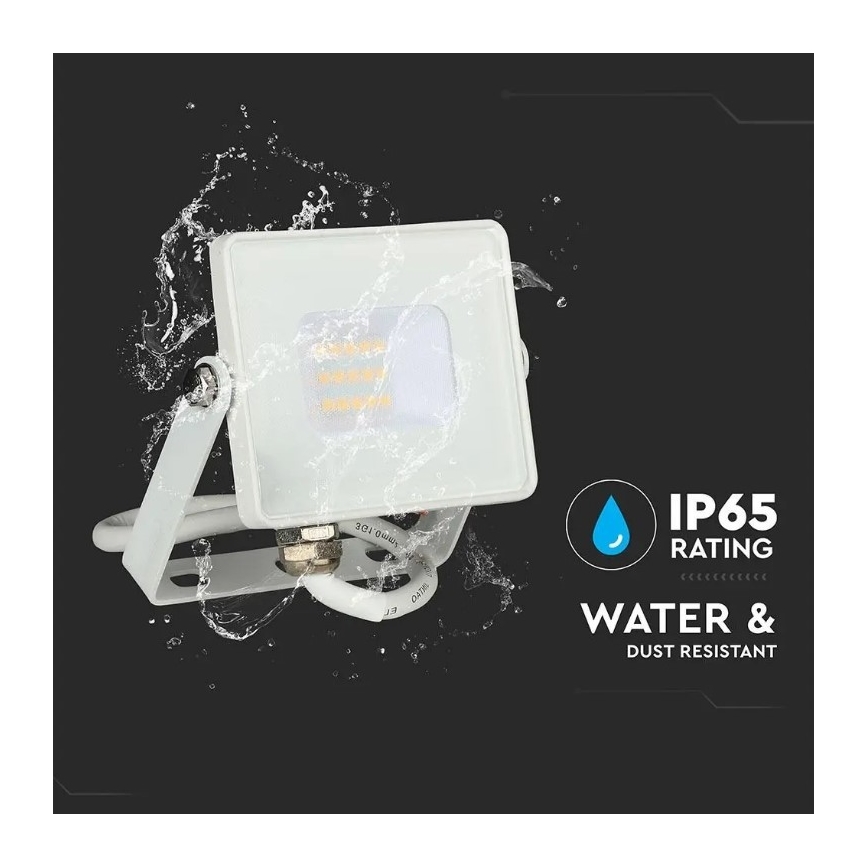 LED Reflektor SAMSUNG CHIP LED/10W/230V IP65 6400K fehér