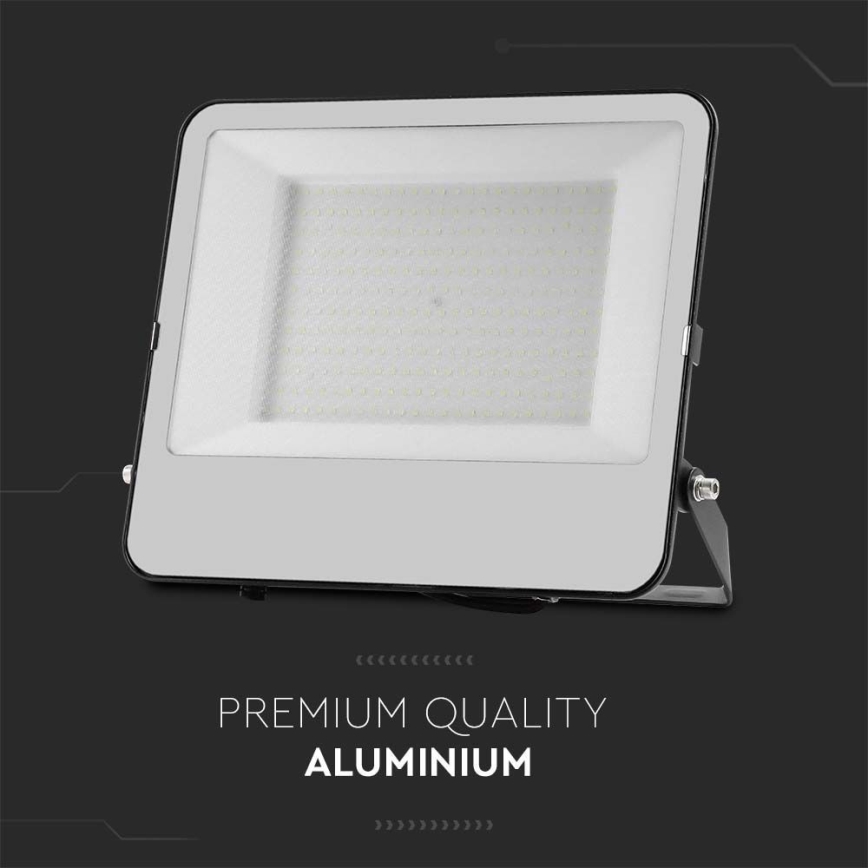 LED Reflektor SAMSUNG CHIP LED/200W/230V 6500K IP65 fekete