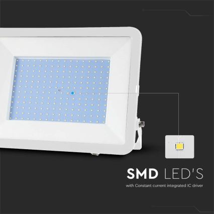 LED Reflektor SAMSUNG CHIP LED/300W/230V 6500K IP65 fehér