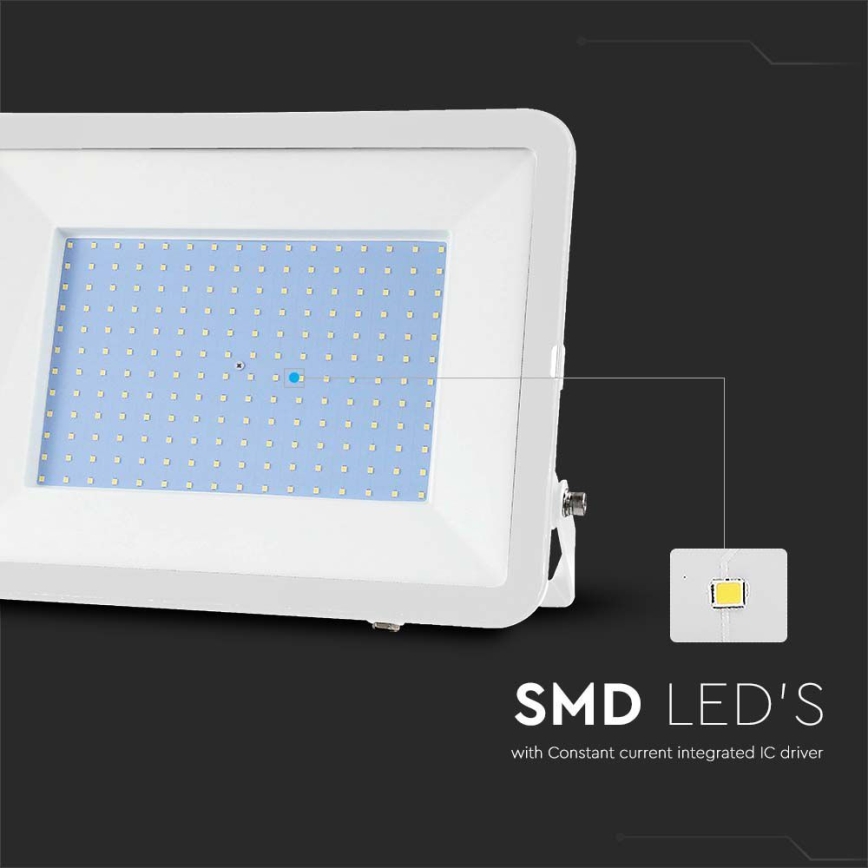 LED Reflektor SAMSUNG CHIP LED/300W/230V 6500K IP65 fehér