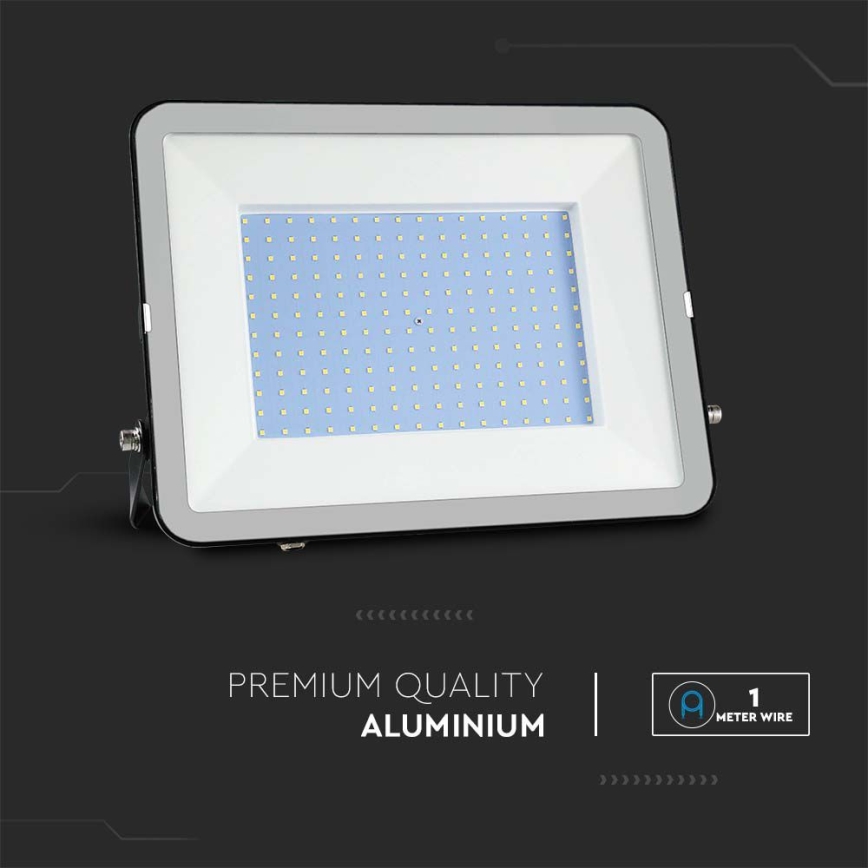 LED Reflektor SAMSUNG CHIP LED/300W/230V 6500K IP65 fekete
