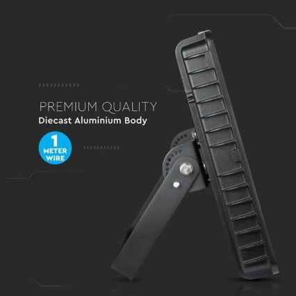 LED Reflektor SAMSUNG CHIP LED/500W/230V IP65 6400K fekete