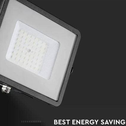 LED Reflektor SAMSUNG CHIP LED/50W/230V 3000K IP65 fekete