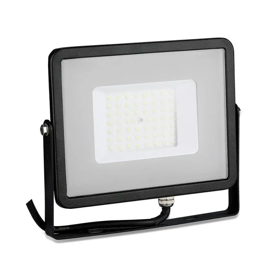 LED Reflektor SAMSUNG CHIP LED/50W/230V 3000K IP65 fekete