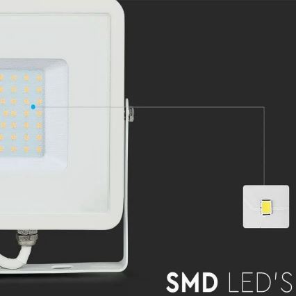 LED Reflektor SAMSUNG CHIP LED/50W/230V 6500K IP65 fehér