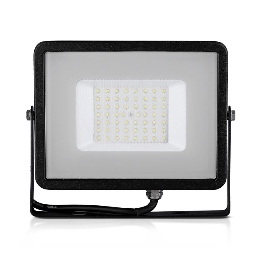 LED Reflektor SAMSUNG CHIP LED/50W/230V 6500K IP65 fekete
