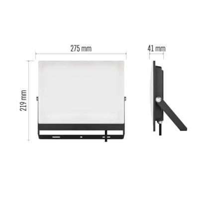 LED reflektor TAMBO EVO LED/100W/230V 4000K IP65 fekete