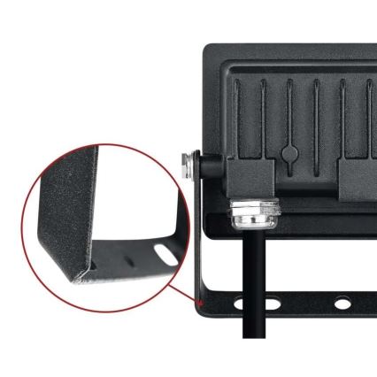 LED Reflektor TAMBO EVO LED/10W/230V 4000K IP65 fekete