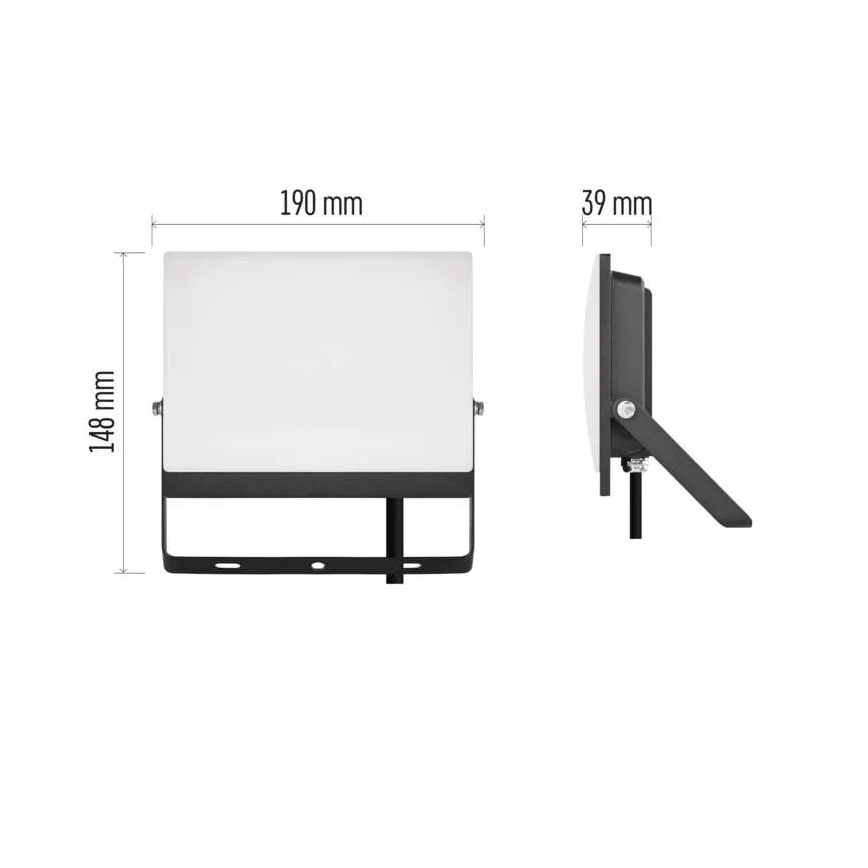 LED reflektor TAMBO EVO LED/50W/230V 4000K IP65 fekete