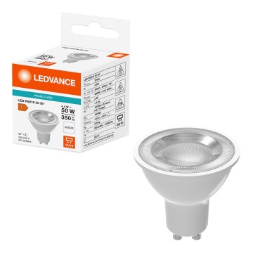 LED reflektoros izzó PAR16 GU10/4,5W/230V 4000K 36° - Ledvance