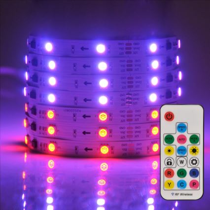LED RGB Dimmeres szalag MAGIC 2 m LED/12W/230V + távirányító