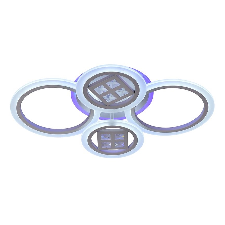 LED RGB állítható fényerejű mennyezeti lámpa LED/50W/230V 3000-6500K + távirányító