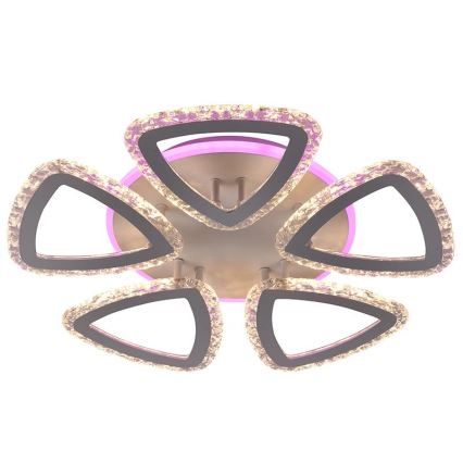 LED RGB dimmelhető mennyezeti lámpa LED/70W/230V 3000-6500K + távirányító