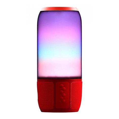LED RGB Asztali lámpa hangszóróval 2xLED/3W/5V 1800 mAh