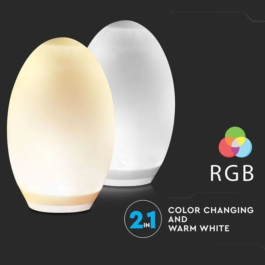 LED RGB Dekor napelemes lámpa 0,2W/1xAA IP44 500 mAh