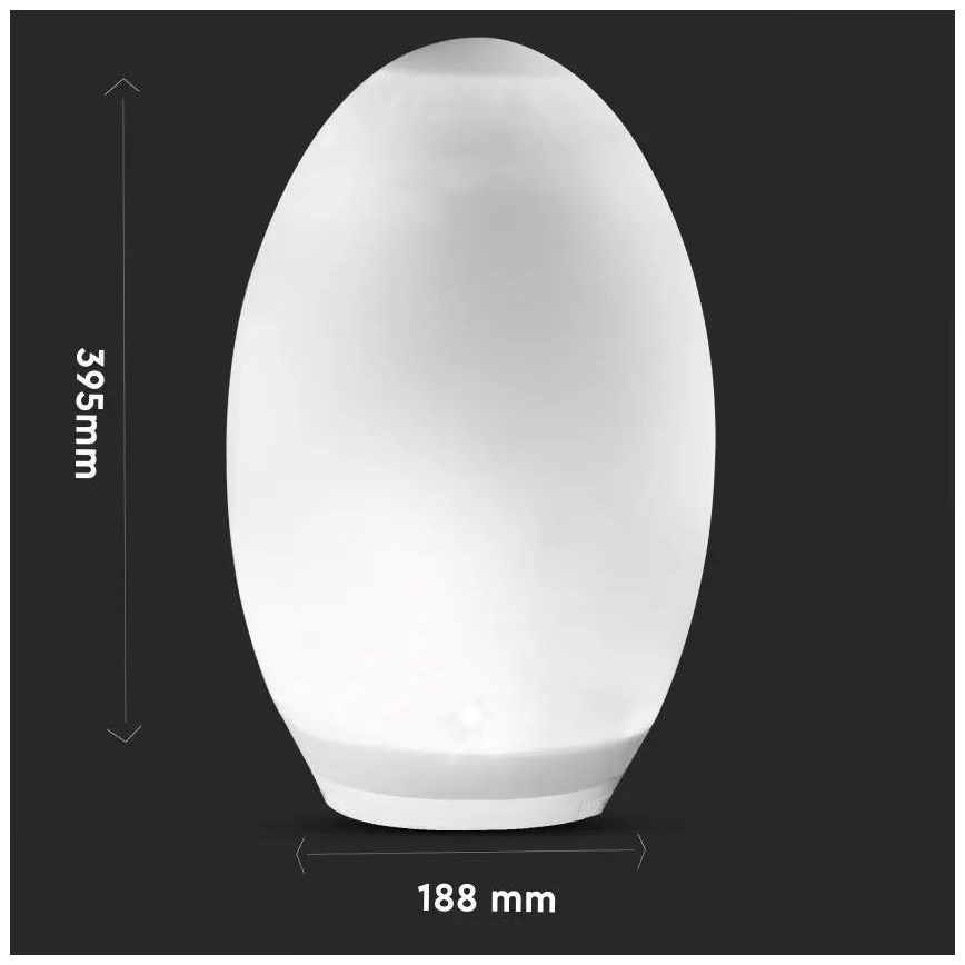 LED RGB Dekor napelemes lámpa 0,2W/1xAA IP44 500 mAh
