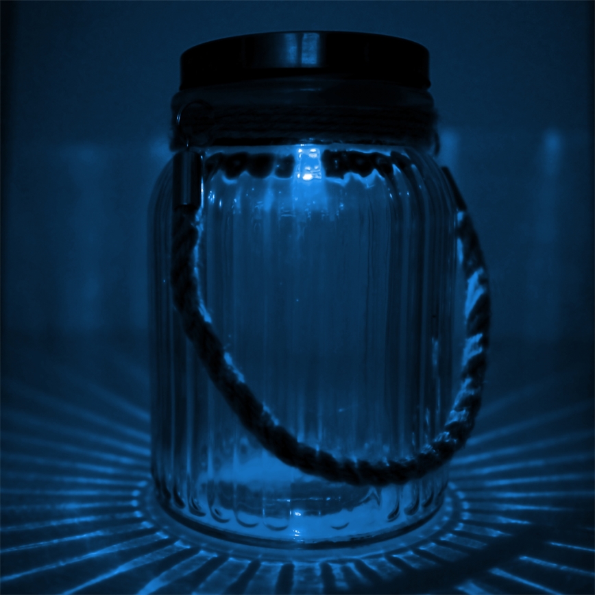 LED RGB Dekorációs szolár lámpa LED/1,2V/600mAh IP44