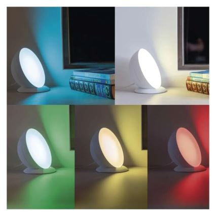 LED RGB Dimmelhető asztali lámpa GoSmart LED/7W/230V Wi-Fi fehér