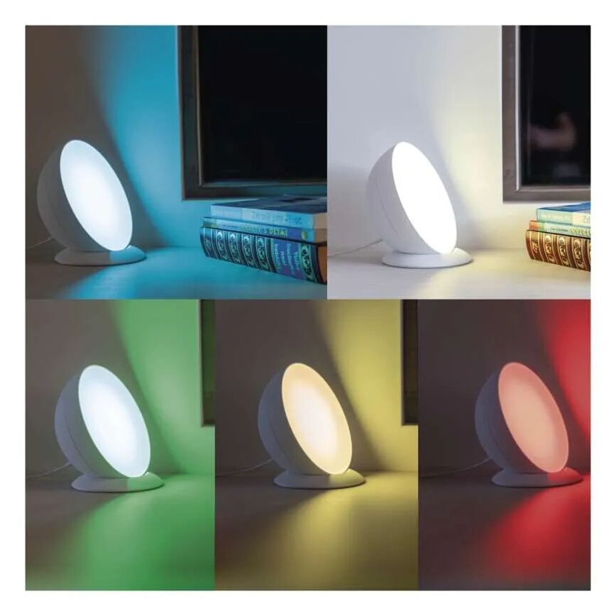 LED RGB Dimmelhető asztali lámpa GoSmart LED/7W/230V Wi-Fi fehér