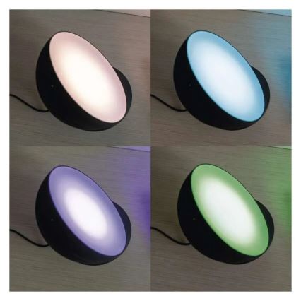 LED RGB Dimmelhető asztali lámpa GoSmart LED/7W/230V Wi-Fi fekete