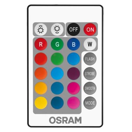 LED RGB Dimmerelhető izzó GU10/4,2W/230V 2700K + távirányító - Osram