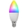 LED RGB Dimmelhető izzó C37 E14/4,5W/230V