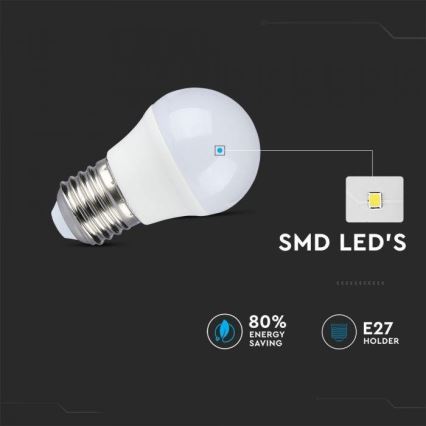 LED RGB Dimmelhető izzó E27/3,5W/230V 4000K + távirányító