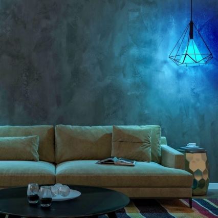 LED RGB Dimmelhető izzó E27/6W/230V 2700K + távirányító