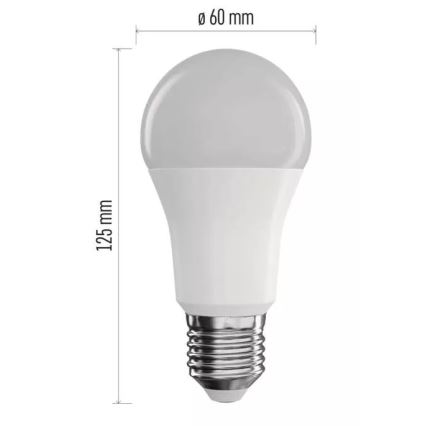 LED RGB Dimmelhető izzó GoSmart A60 E27/11W/230V 2700-6500K Wi-Fi Tuya