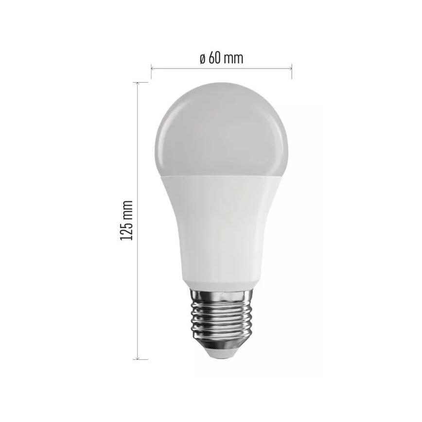 LED RGB Dimmelhető izzó GoSmart A60 E27/11W/230V 2700-6500K Wi-Fi Tuya