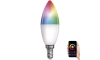 LED RGB Dimmelhető izzó GoSmart E14/4,8W/230V 2700-6500K Tuya