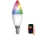 LED RGB Dimmelhető izzó GoSmart E14/4,8W/230V 2700-6500K Wi-Fi Tuya