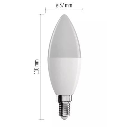 LED RGB Dimmelhető izzó GoSmart E14/4,8W/230V 2700-6500K Wi-Fi Tuya