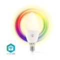 LED RGB Dimmelhető izzó Smartlife E14/4,9W/230V Wi-Fi 2700-6500K