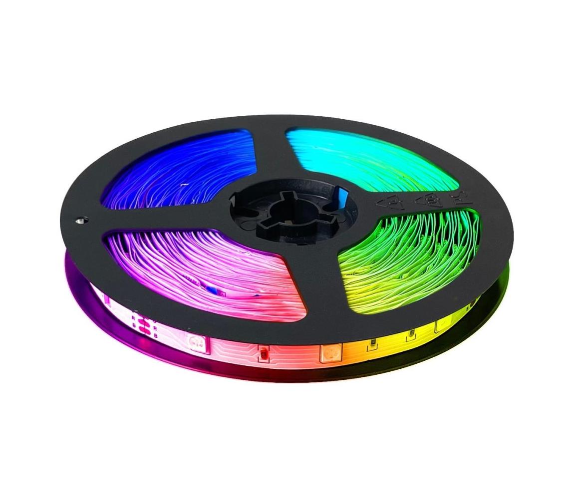 LED RGB Dimmelhető szalag LED/26W/230V 20 m + távirányítás