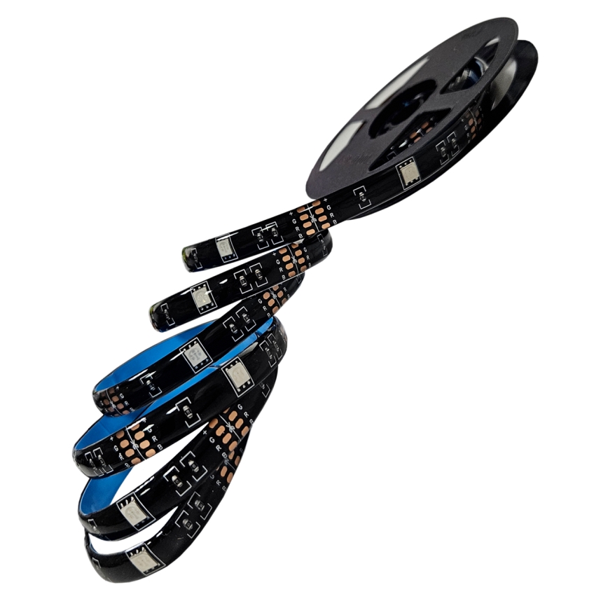 LED RGB Dimmelhető szalag LED/6W/5V USB 2 m + távirányítás