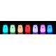 LED RGB érintőképernyős gyerek lámpa BEAR LED / 0,8W / 5V kék + USB