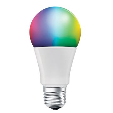 LED RGB fényerő-szabályozós izzó  SMART+ E27/9.5W/230V 2,700K-6,500K - Ledvance
