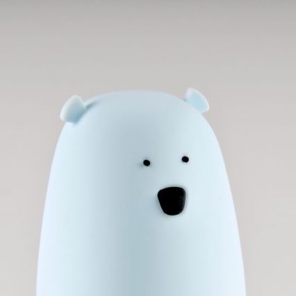 LED RGB Gyermek érintős lámpa MEDVE LED/0,8W/5V kék