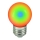 LED RGB izzó E27/1W/230V