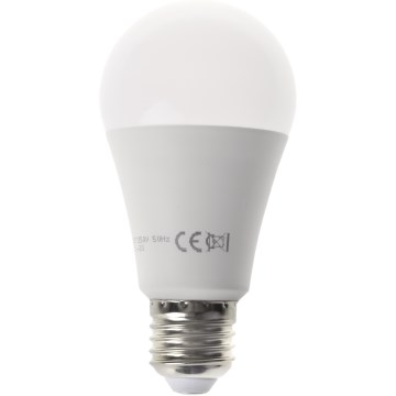 LED RGB izzó távirányítóval BULB E27/9W/230V