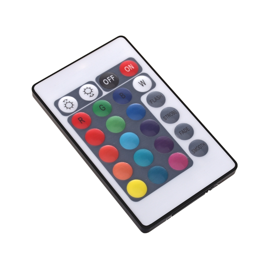 LED RGB izzó távirányítóval BULB E27/9W/230V