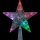 LED RGB Karácsonyi csillag fához 10xLED/2xAA 15cm