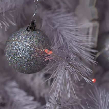 LED RGB Karácsonyi dimmelhető lánc 100xLED/29 funkció 10,4m