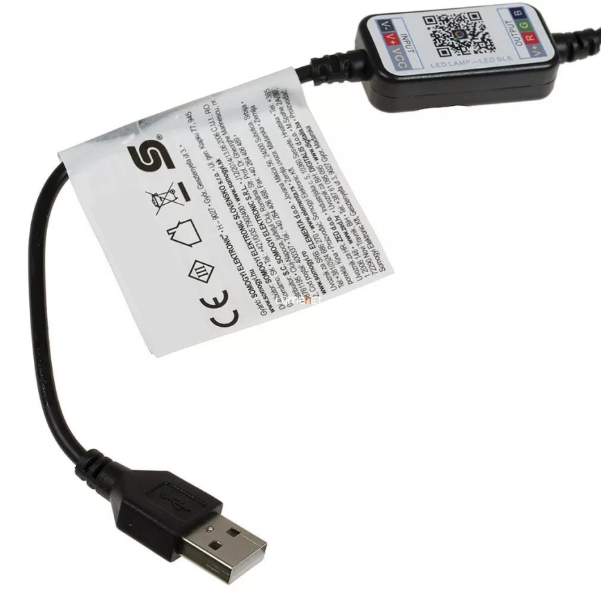 LED RGB Karácsonyi dimmelhető lánc 200xLED/29 funkció 20,4m