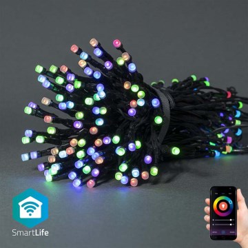 LED RGB kültéri fényfüzér 84× LED / 8 üzemmód, 13 m, IP65, Wi-Fi, Tuya